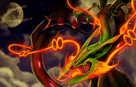 mega rayquaza wallpaper